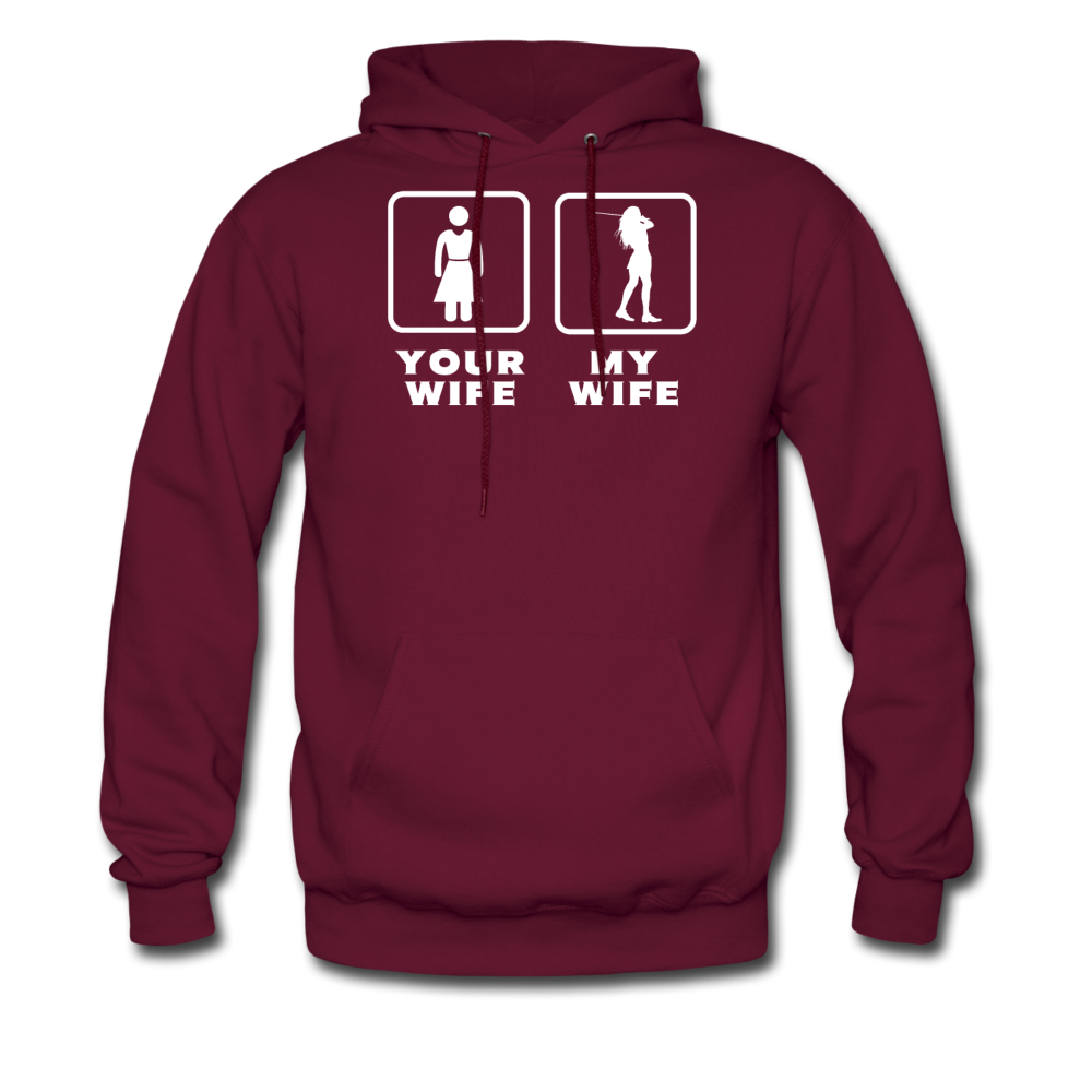 Your WIfe My Wife Golf Unisex Hoodie-Men's Hoodie | Hanes P170-Teelime | shirts-hoodies-mugs
