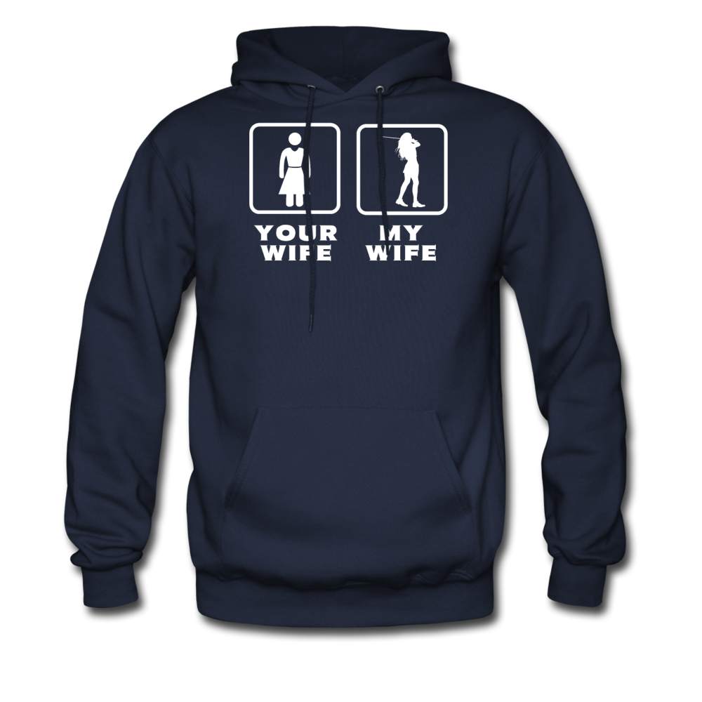 Your WIfe My Wife Golf Unisex Hoodie-Men's Hoodie | Hanes P170-Teelime | shirts-hoodies-mugs