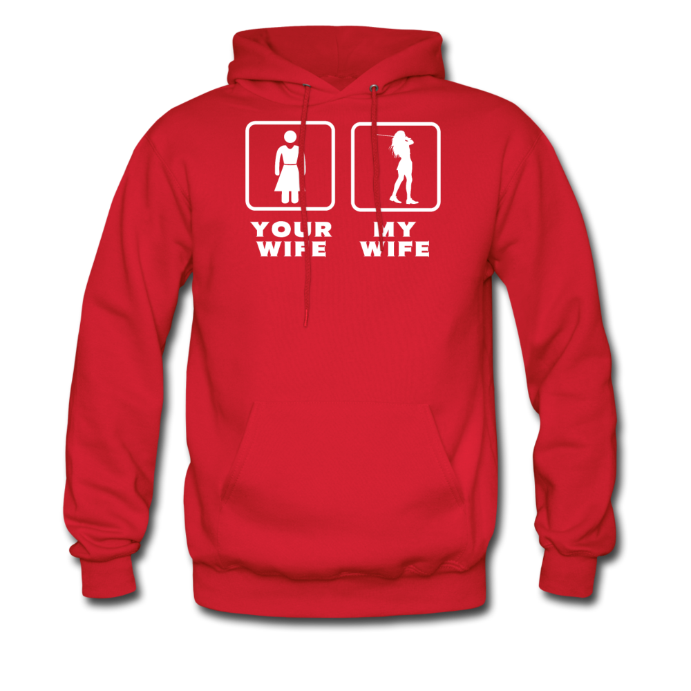 Your WIfe My Wife Golf Unisex Hoodie-Men's Hoodie | Hanes P170-Teelime | shirts-hoodies-mugs