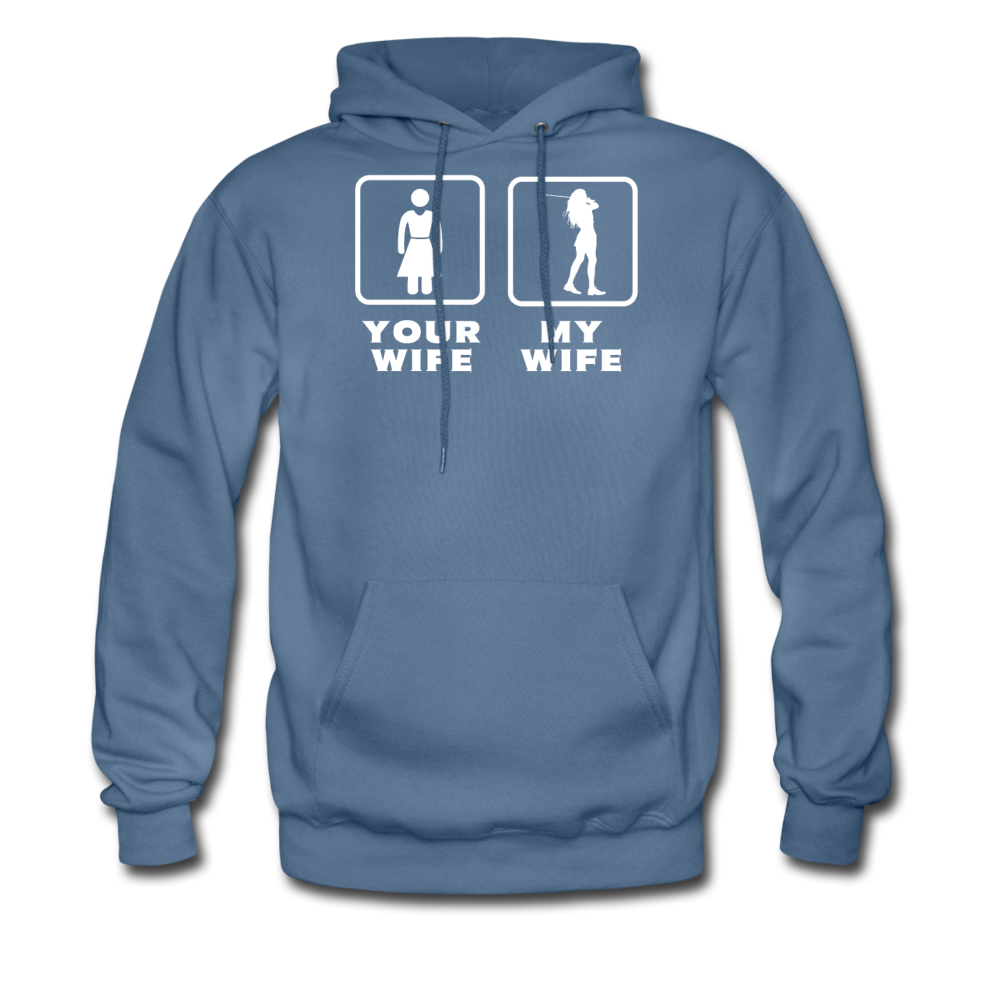 Your WIfe My Wife Golf Unisex Hoodie-Men's Hoodie | Hanes P170-Teelime | shirts-hoodies-mugs