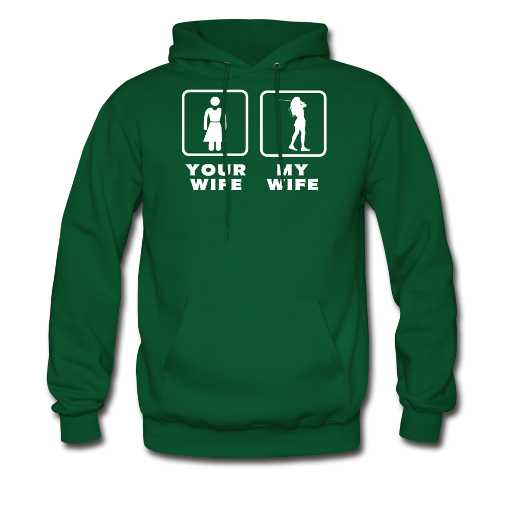 Your WIfe My Wife Golf Unisex Hoodie-Men's Hoodie | Hanes P170-Teelime | shirts-hoodies-mugs