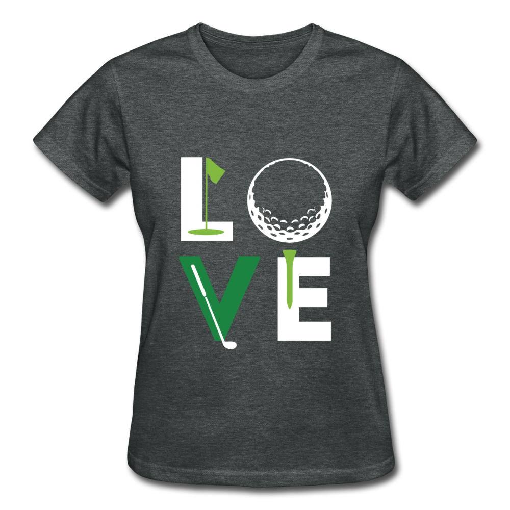 Golfer Love Gildan Ultra Cotton Ladies T-Shirt-Ultra Cotton Ladies T-Shirt | Gildan G200L-Teelime | shirts-hoodies-mugs