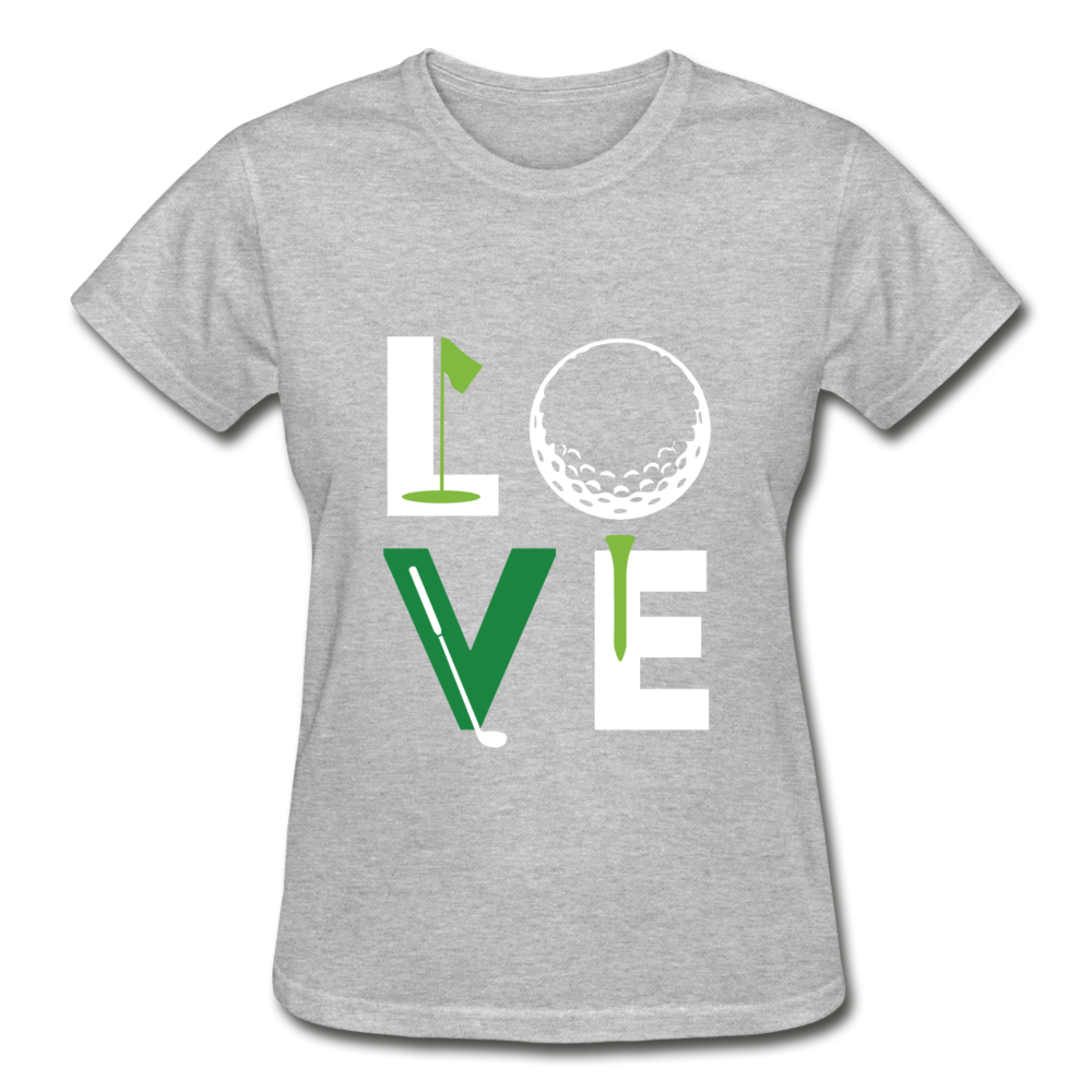 Golfer Love Gildan Ultra Cotton Ladies T-Shirt-Ultra Cotton Ladies T-Shirt | Gildan G200L-Teelime | shirts-hoodies-mugs