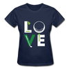 Golfer Love Gildan Ultra Cotton Ladies T-Shirt-Ultra Cotton Ladies T-Shirt | Gildan G200L-Teelime | shirts-hoodies-mugs