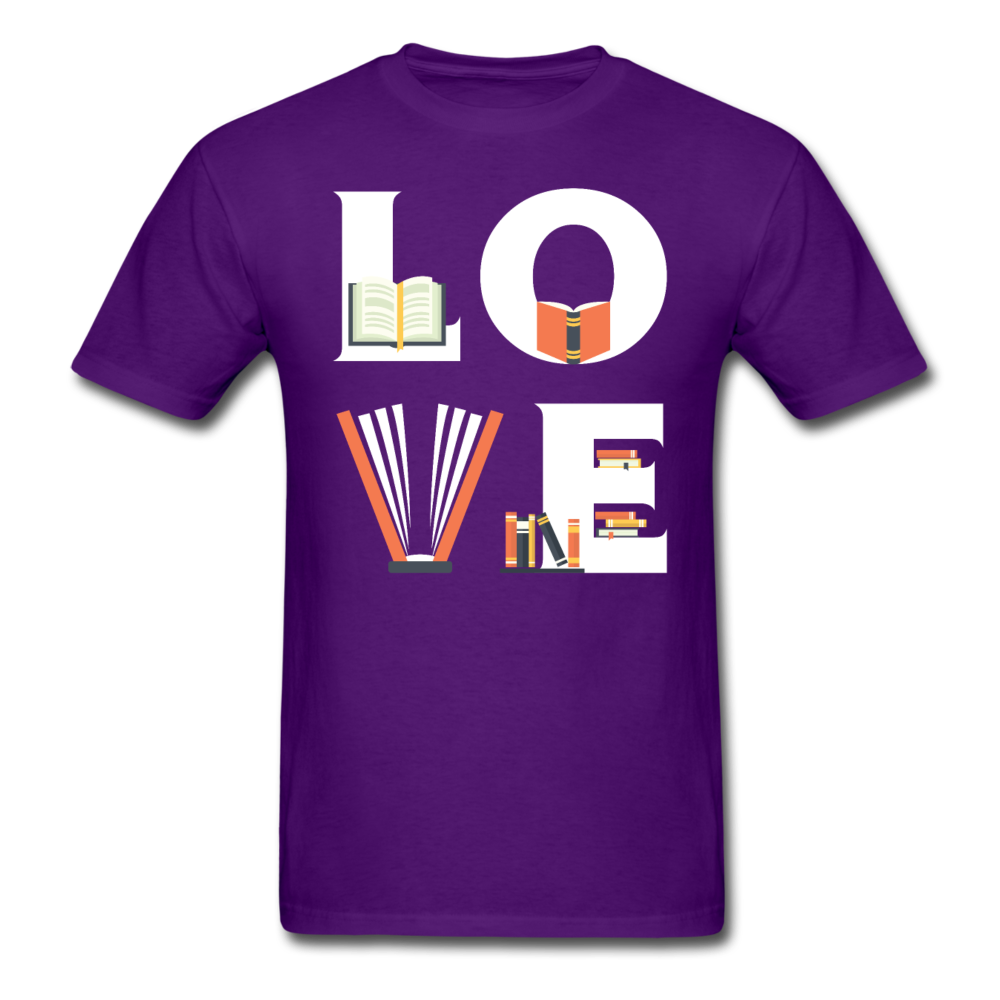 LOVE Librarian Unisex T-Shirt-Unisex Classic T-Shirt | Fruit of the Loom 3930-Teelime | shirts-hoodies-mugs