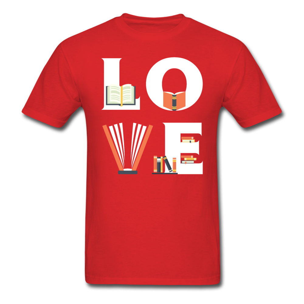 LOVE Librarian Unisex T-Shirt-Unisex Classic T-Shirt | Fruit of the Loom 3930-Teelime | shirts-hoodies-mugs