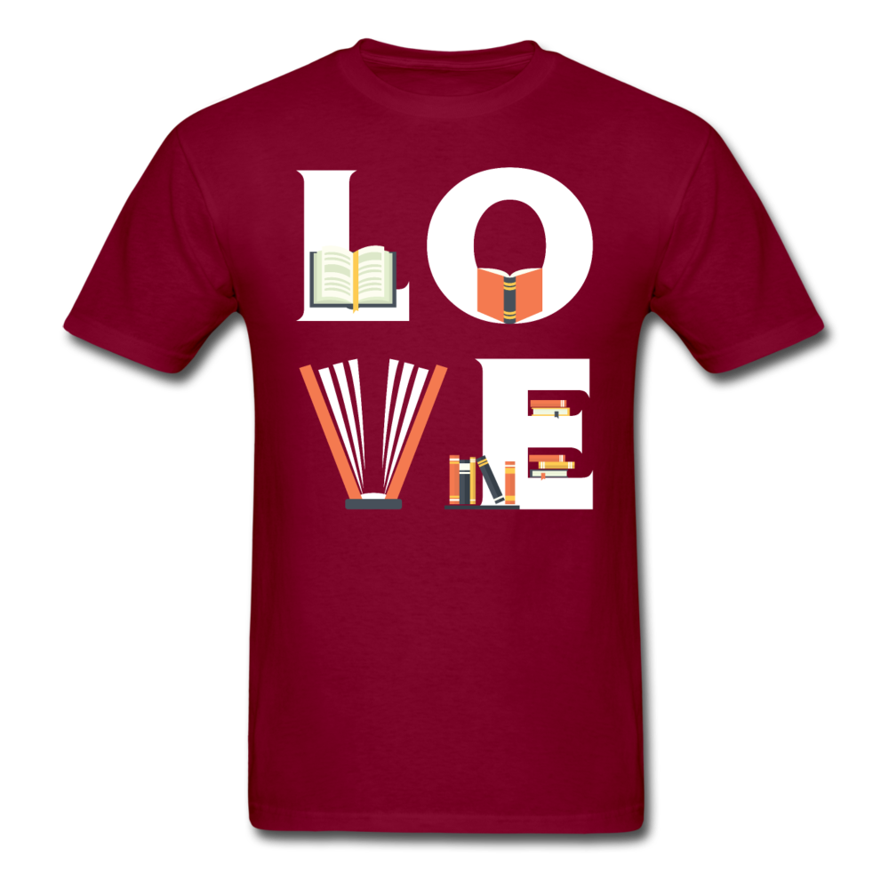 LOVE Librarian Unisex T-Shirt-Unisex Classic T-Shirt | Fruit of the Loom 3930-Teelime | shirts-hoodies-mugs