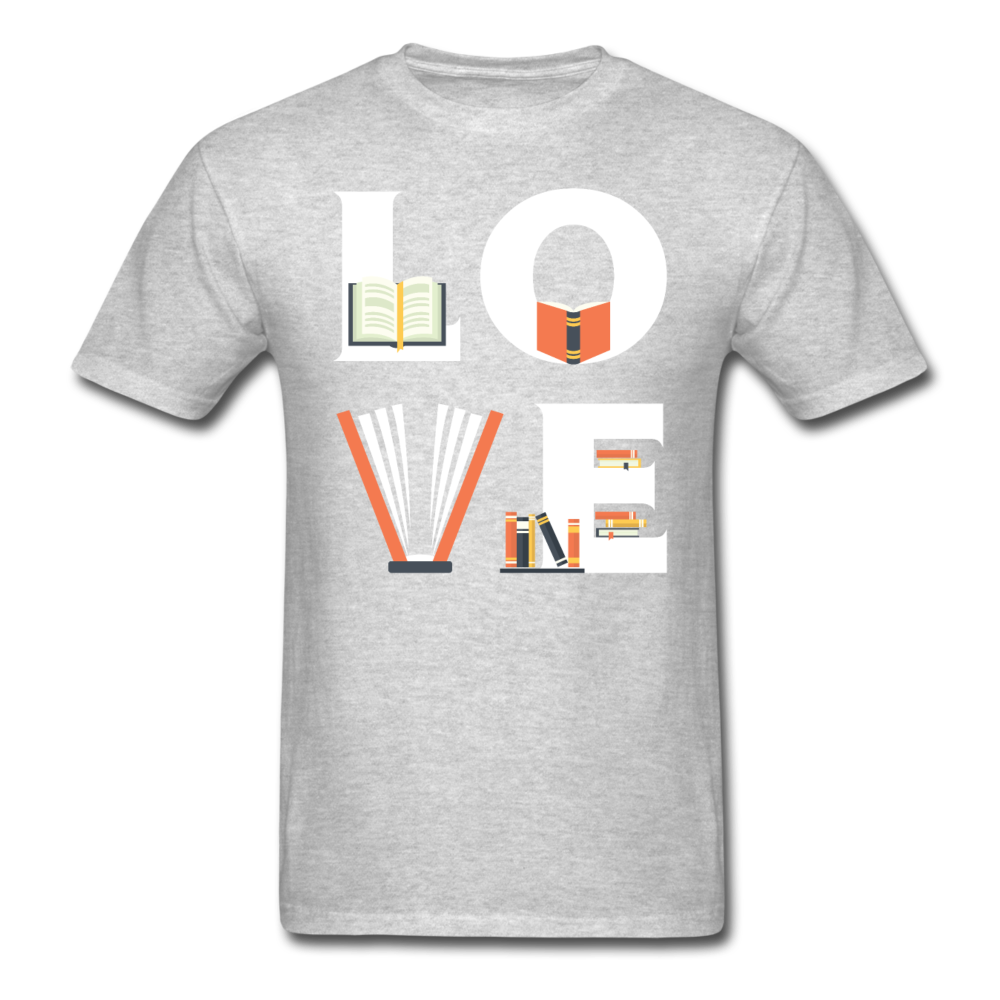 LOVE Librarian Unisex T-Shirt-Unisex Classic T-Shirt | Fruit of the Loom 3930-Teelime | shirts-hoodies-mugs