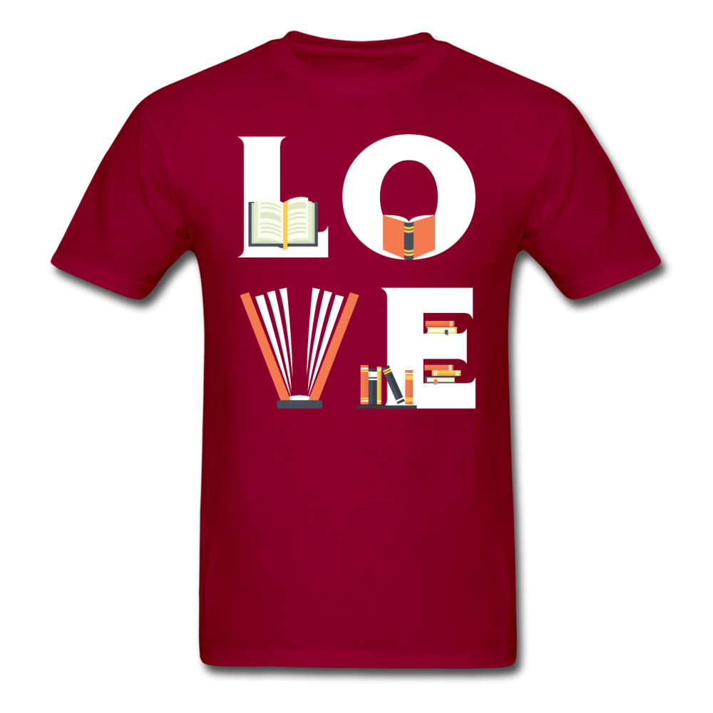 LOVE Librarian Unisex T-Shirt-Unisex Classic T-Shirt | Fruit of the Loom 3930-Teelime | shirts-hoodies-mugs