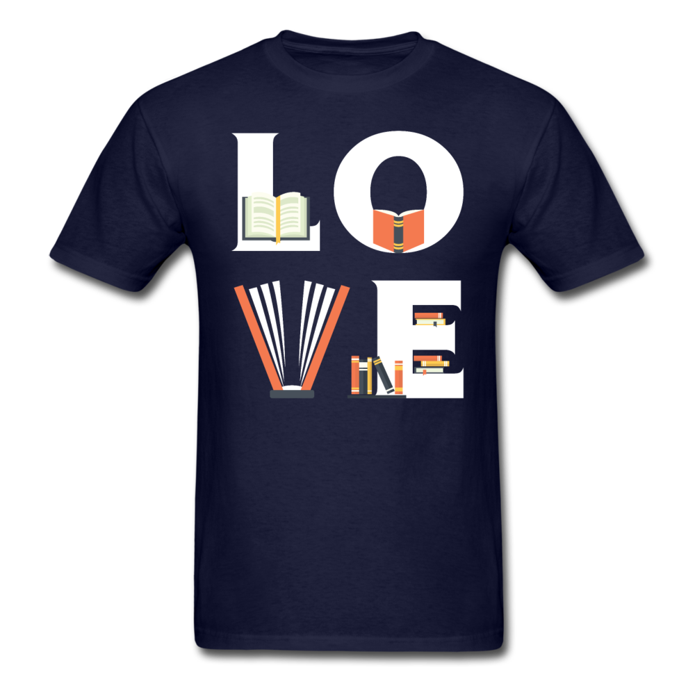 LOVE Librarian Unisex T-Shirt-Unisex Classic T-Shirt | Fruit of the Loom 3930-Teelime | shirts-hoodies-mugs