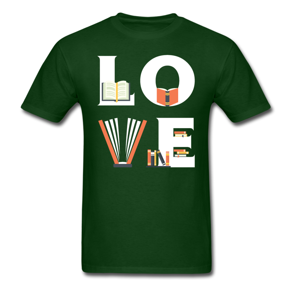 LOVE Librarian Unisex T-Shirt-Unisex Classic T-Shirt | Fruit of the Loom 3930-Teelime | shirts-hoodies-mugs