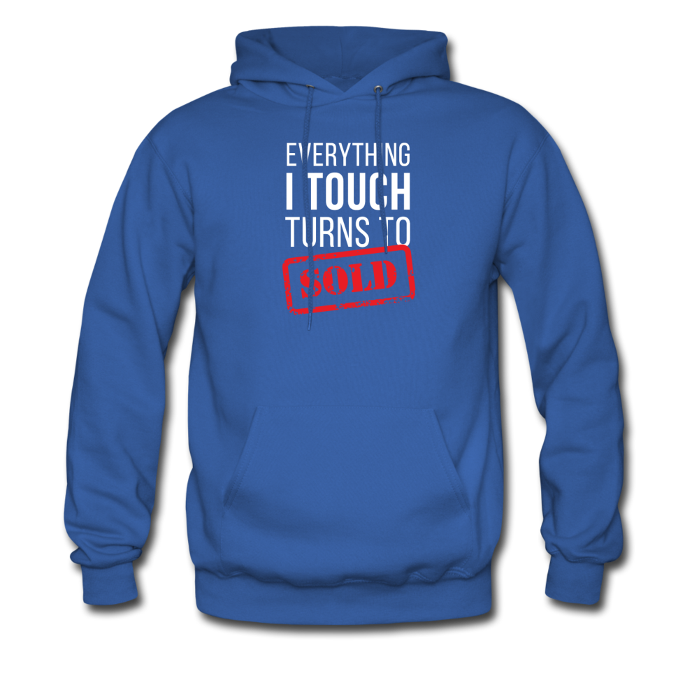 Real Estate Everything I touch turns to SOLD Unisex Hoodie-Men's Hoodie | Hanes P170-Teelime | shirts-hoodies-mugs