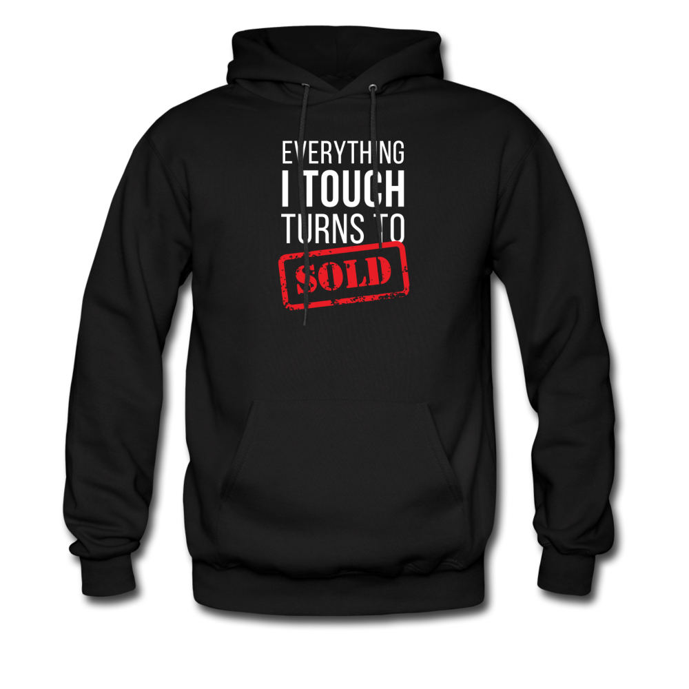 Real Estate Everything I touch turns to SOLD Unisex Hoodie-Men's Hoodie | Hanes P170-Teelime | shirts-hoodies-mugs