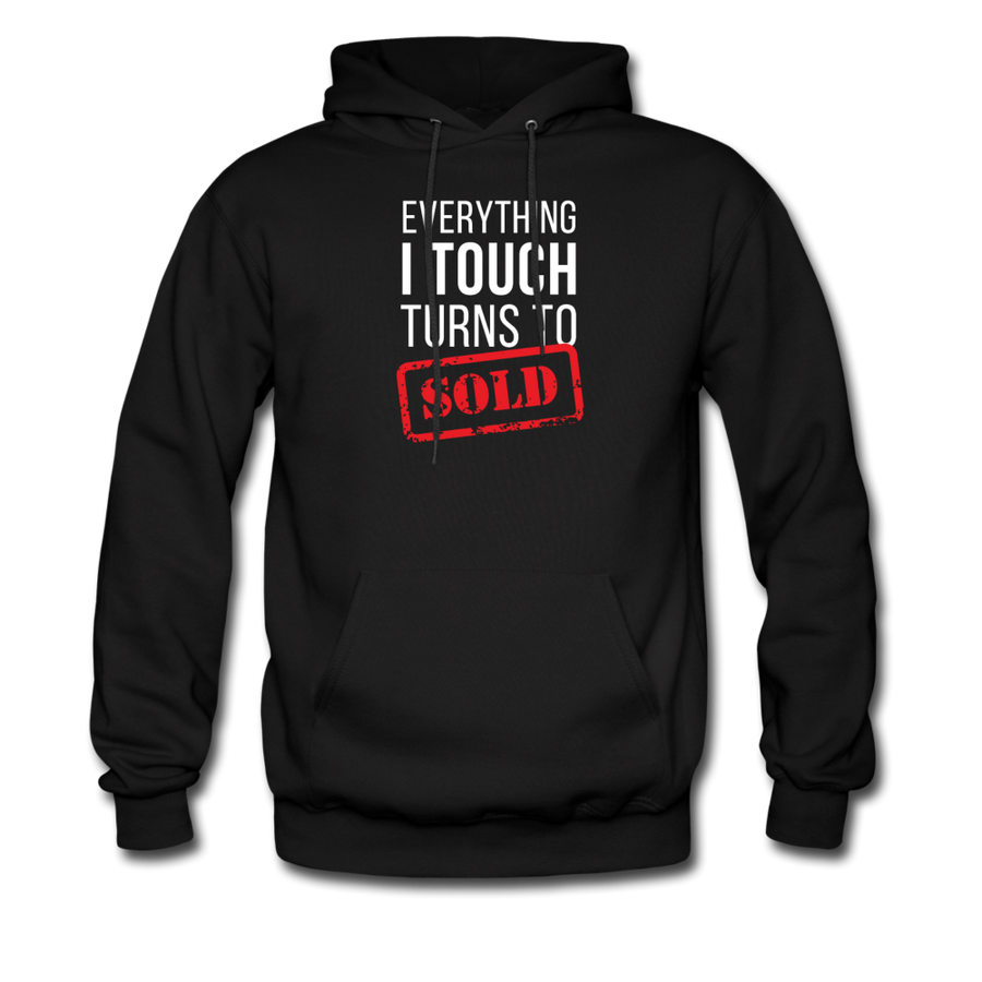 Real Estate Everything I touch turns to SOLD Unisex Hoodie-Men's Hoodie | Hanes P170-Teelime | shirts-hoodies-mugs