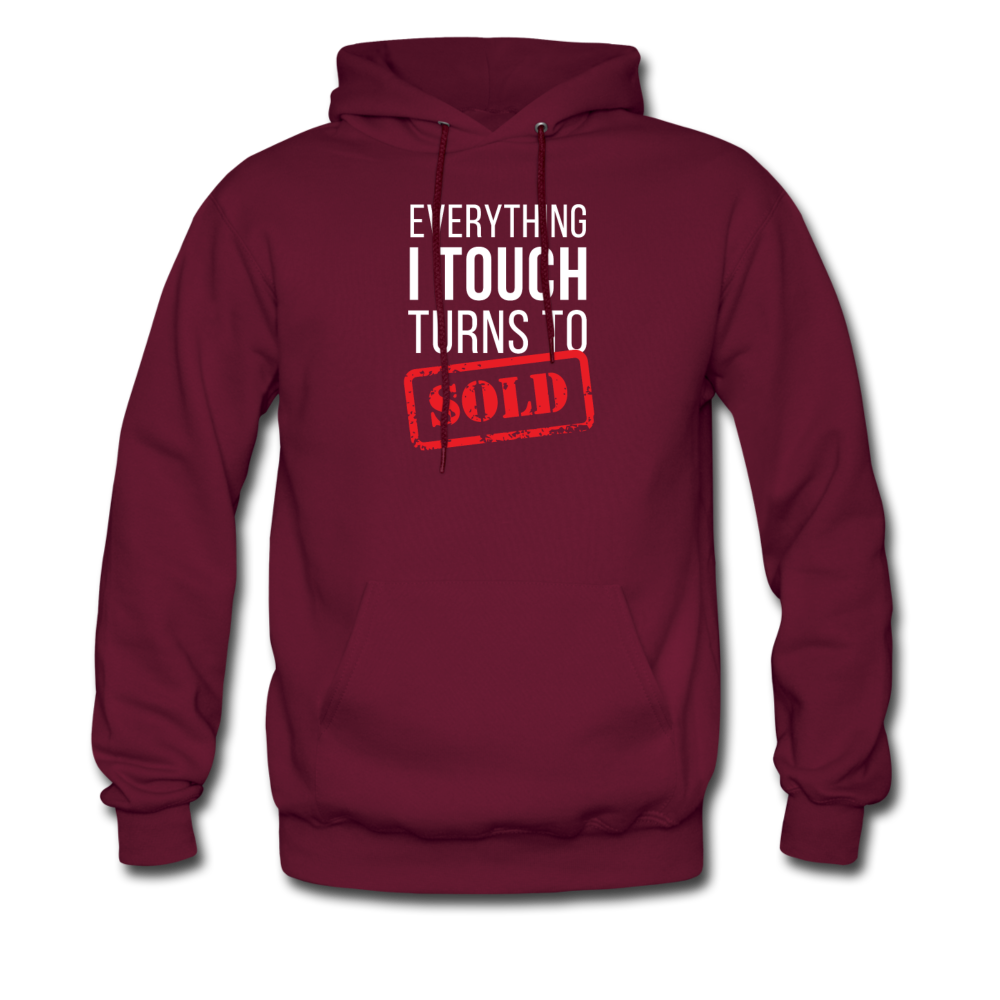Real Estate Everything I touch turns to SOLD Unisex Hoodie-Men's Hoodie | Hanes P170-Teelime | shirts-hoodies-mugs