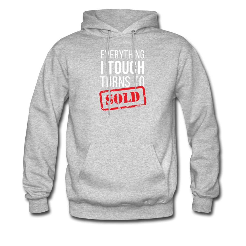 Real Estate Everything I touch turns to SOLD Unisex Hoodie-Men's Hoodie | Hanes P170-Teelime | shirts-hoodies-mugs