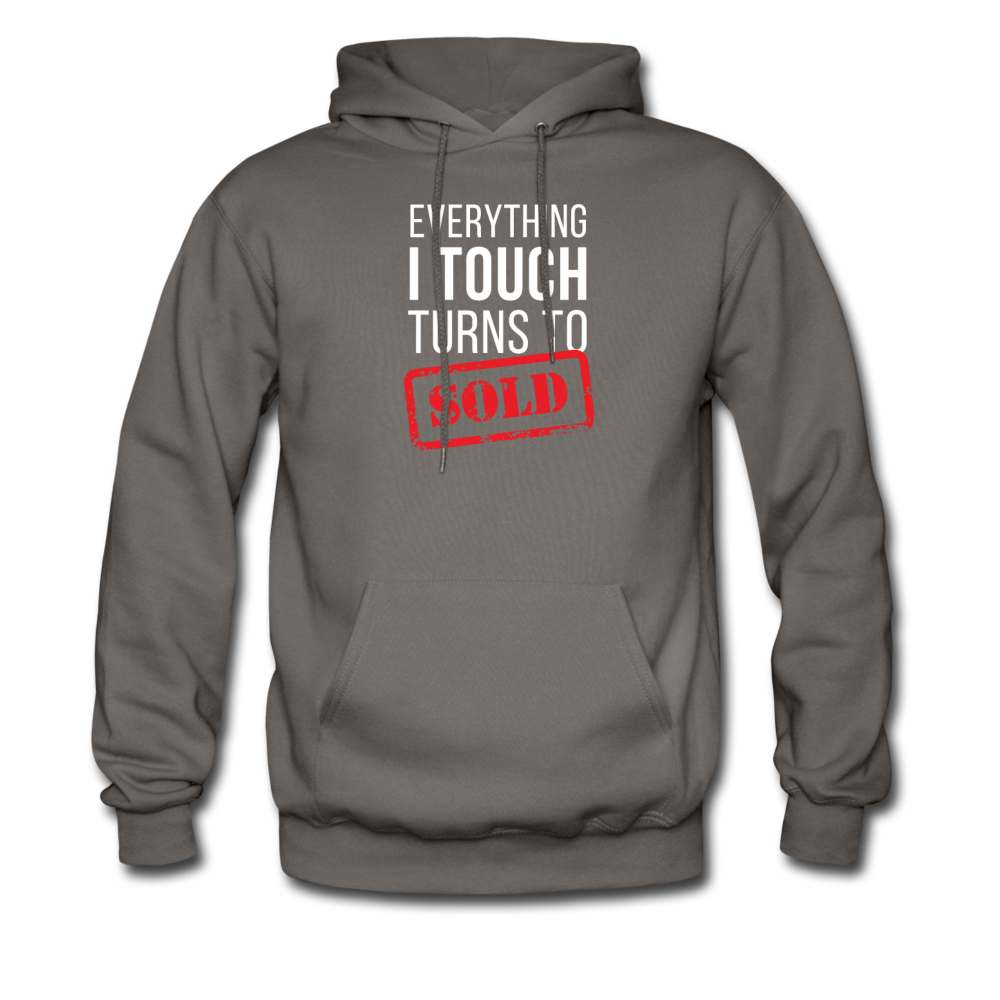 Real Estate Everything I touch turns to SOLD Unisex Hoodie-Men's Hoodie | Hanes P170-Teelime | shirts-hoodies-mugs