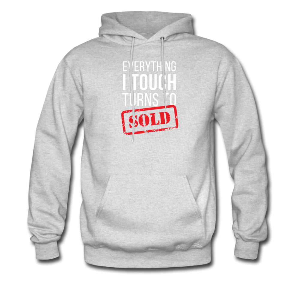 Real Estate Everything I touch turns to SOLD Unisex Hoodie-Men's Hoodie | Hanes P170-Teelime | shirts-hoodies-mugs