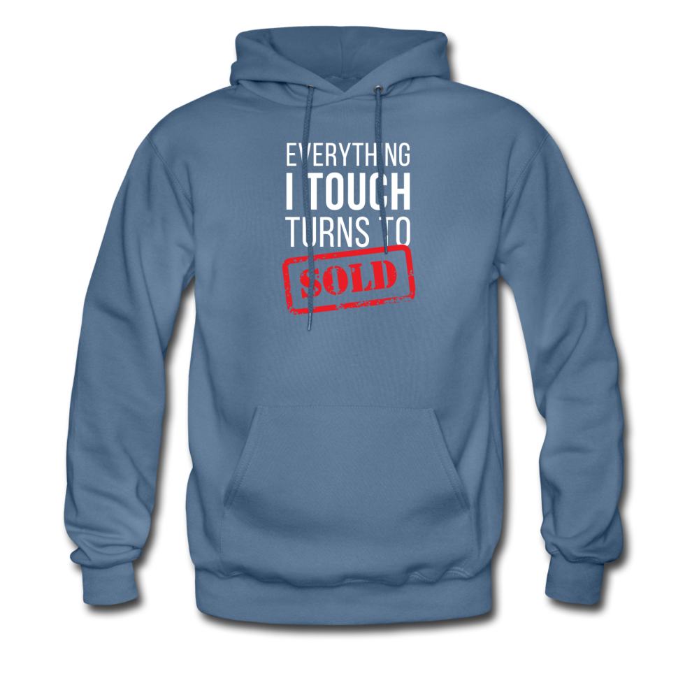 Real Estate Everything I touch turns to SOLD Unisex Hoodie-Men's Hoodie | Hanes P170-Teelime | shirts-hoodies-mugs
