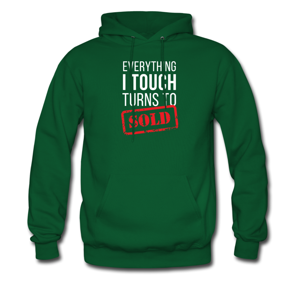 Real Estate Everything I touch turns to SOLD Unisex Hoodie-Men's Hoodie | Hanes P170-Teelime | shirts-hoodies-mugs