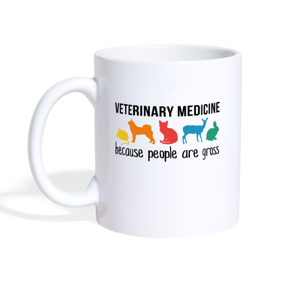 Veterinary Medicine because People are Gross Full color Mug-Coffee/Tea Mug | BestSub B101AA-Teelime | shirts-hoodies-mugs