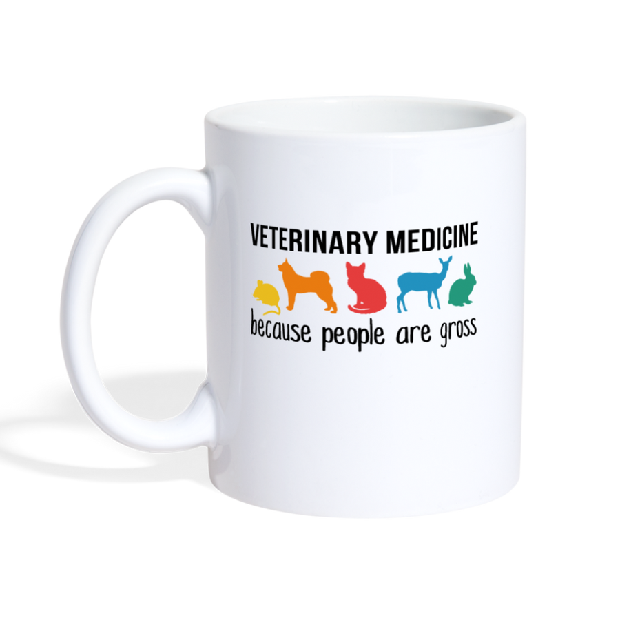 Veterinary Medicine because People are Gross Full color Mug-Coffee/Tea Mug | BestSub B101AA-Teelime | shirts-hoodies-mugs
