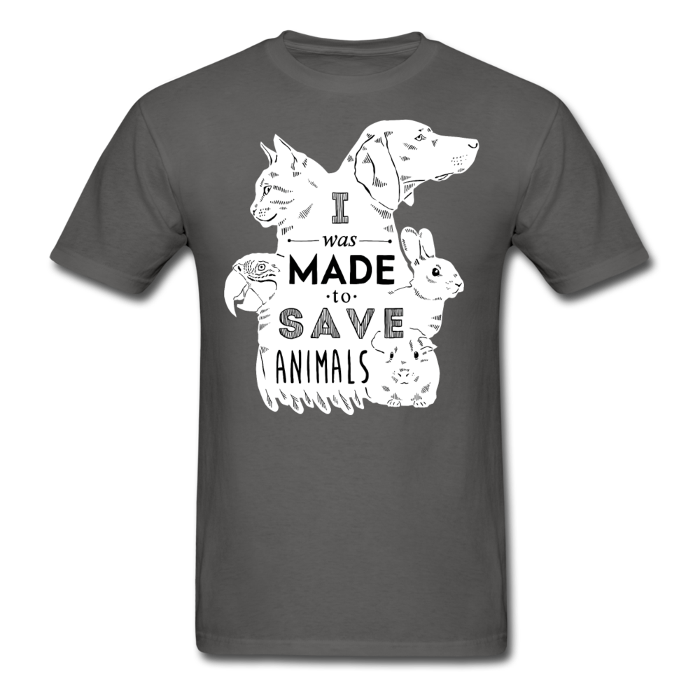 I Was Made To Save Animals Unisex T-Shirt-Unisex Classic T-Shirt | Fruit of the Loom 3930-Teelime | shirts-hoodies-mugs
