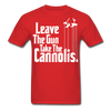 Italians Leave The Gun Take The Cannolis Unisex T-Shirt-Unisex Classic T-Shirt | Fruit of the Loom 3930-Teelime | shirts-hoodies-mugs