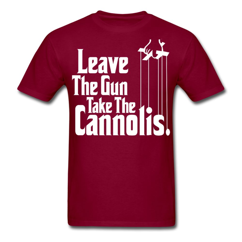 Italians Leave The Gun Take The Cannolis Unisex T-Shirt-Unisex Classic T-Shirt | Fruit of the Loom 3930-Teelime | shirts-hoodies-mugs