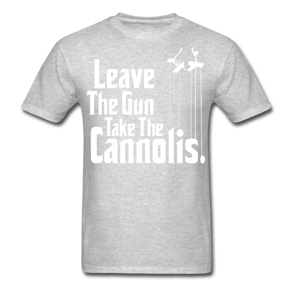 Italians Leave The Gun Take The Cannolis Unisex T-Shirt-Unisex Classic T-Shirt | Fruit of the Loom 3930-Teelime | shirts-hoodies-mugs