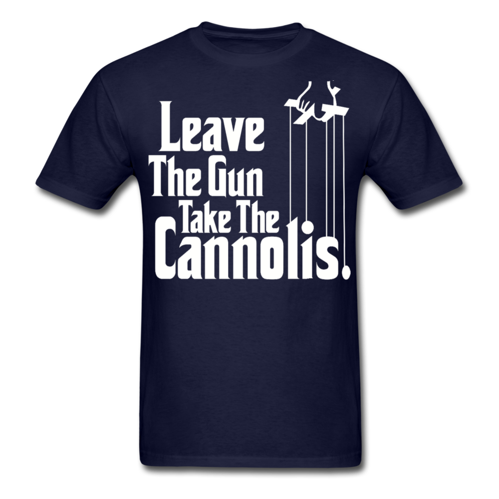 Italians Leave The Gun Take The Cannolis Unisex T-Shirt-Unisex Classic T-Shirt | Fruit of the Loom 3930-Teelime | shirts-hoodies-mugs