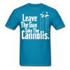 Italians Leave The Gun Take The Cannolis Unisex T-Shirt-Unisex Classic T-Shirt | Fruit of the Loom 3930-Teelime | shirts-hoodies-mugs