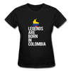 Legends Are Born In Columbia Gildan Ultra Cotton Ladies T-Shirt-Ultra Cotton Ladies T-Shirt | Gildan G200L-Teelime | shirts-hoodies-mugs
