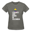 Legends Are Born In Columbia Gildan Ultra Cotton Ladies T-Shirt-Ultra Cotton Ladies T-Shirt | Gildan G200L-Teelime | shirts-hoodies-mugs