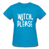 Witch, Please Women's V-Neck T-Shirt-Ultra Cotton Ladies T-Shirt | Gildan G200L-Teelime | shirts-hoodies-mugs