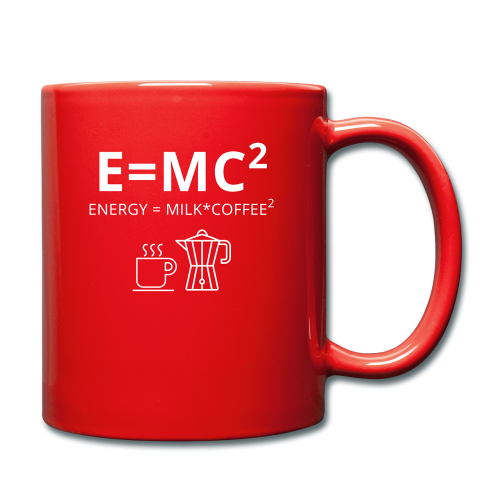 Coffee - E=MC2 / Energy = Milk*Coffee2 Full color Mug-Full Color Mug | BestSub B11Q-Teelime | shirts-hoodies-mugs