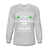 Everyone's a Little Irish Except the Polish, We Are Still Polish Unisex Longsleeve-Men's Long Sleeve T-Shirt | Fruit of the Loom-Teelime | shirts-hoodies-mugs