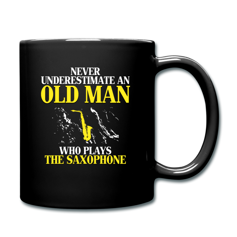 Never underestimate an old man who plays the saxophone Full color Mug-Full Color Mug | BestSub B11Q-Teelime | shirts-hoodies-mugs