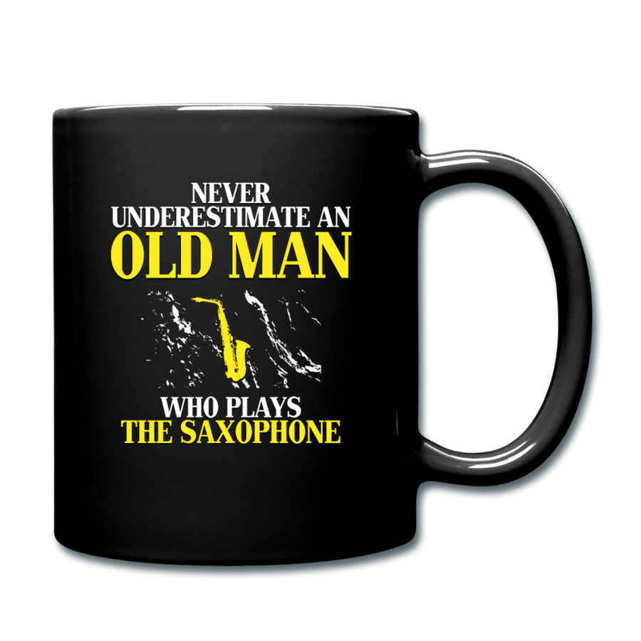 Never underestimate an old man who plays the saxophone Full color Mug-Full Color Mug | BestSub B11Q-Teelime | shirts-hoodies-mugs