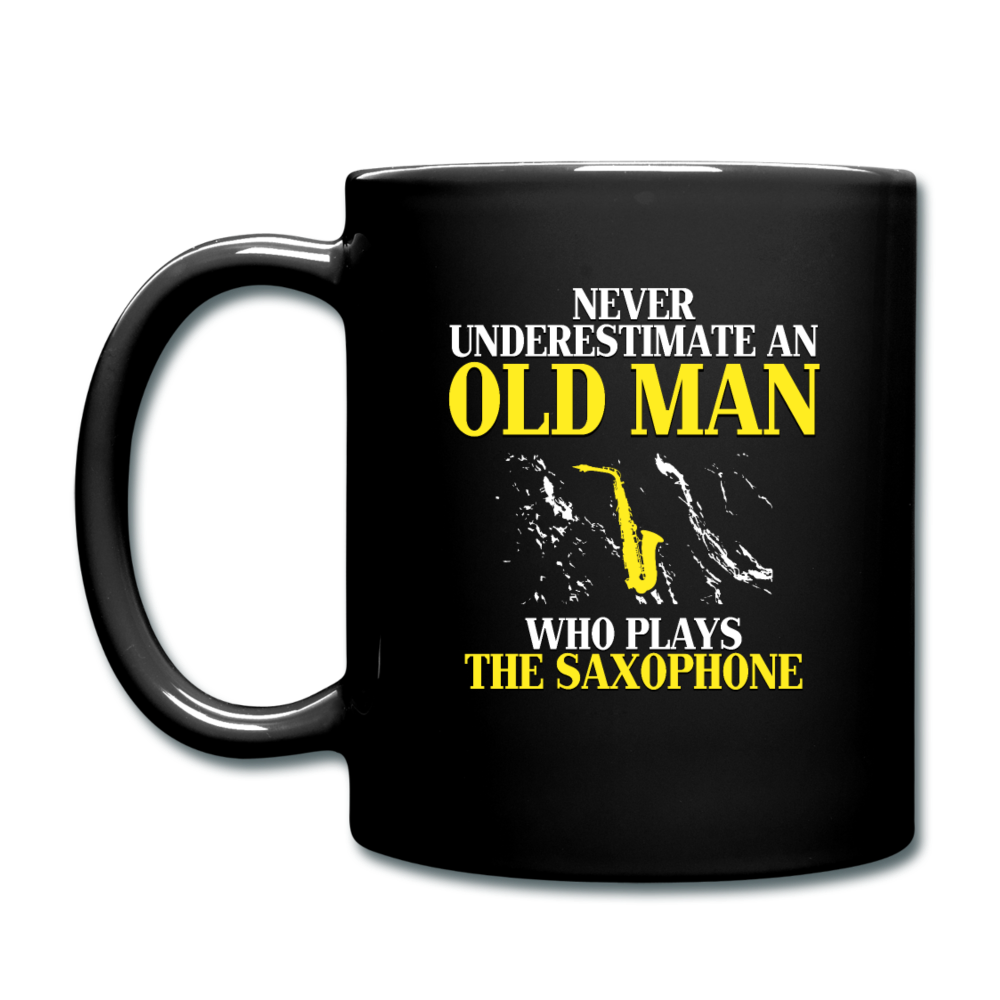 Never underestimate an old man who plays the saxophone Full color Mug-Full Color Mug | BestSub B11Q-Teelime | shirts-hoodies-mugs