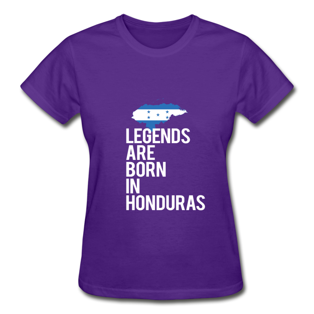 Legends are born in Honduras Gildan Ultra Cotton Ladies T-Shirt-Ultra Cotton Ladies T-Shirt | Gildan G200L-Teelime | shirts-hoodies-mugs