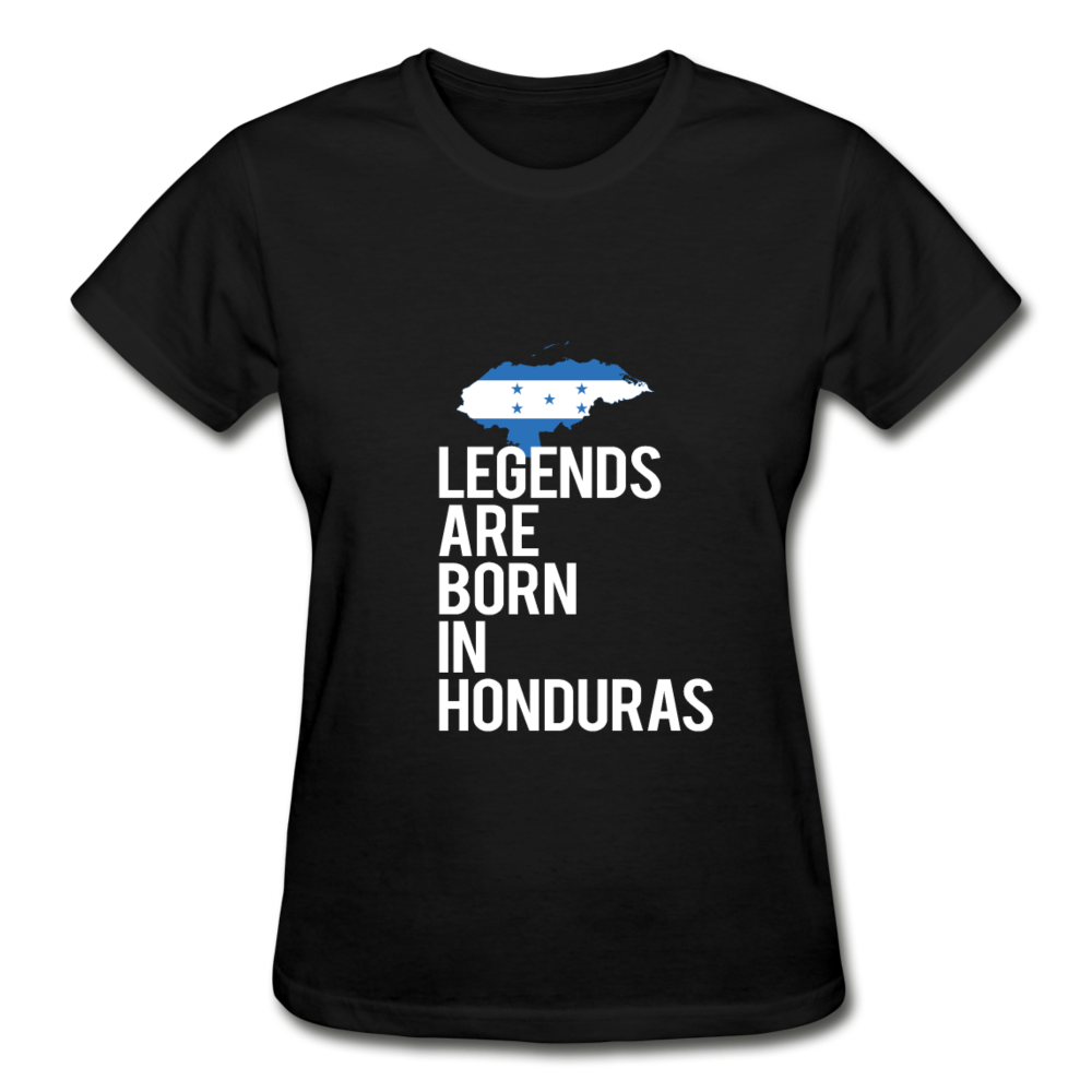 Legends are born in Honduras Gildan Ultra Cotton Ladies T-Shirt-Ultra Cotton Ladies T-Shirt | Gildan G200L-Teelime | shirts-hoodies-mugs