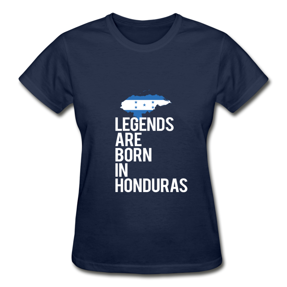 Legends are born in Honduras Gildan Ultra Cotton Ladies T-Shirt-Ultra Cotton Ladies T-Shirt | Gildan G200L-Teelime | shirts-hoodies-mugs