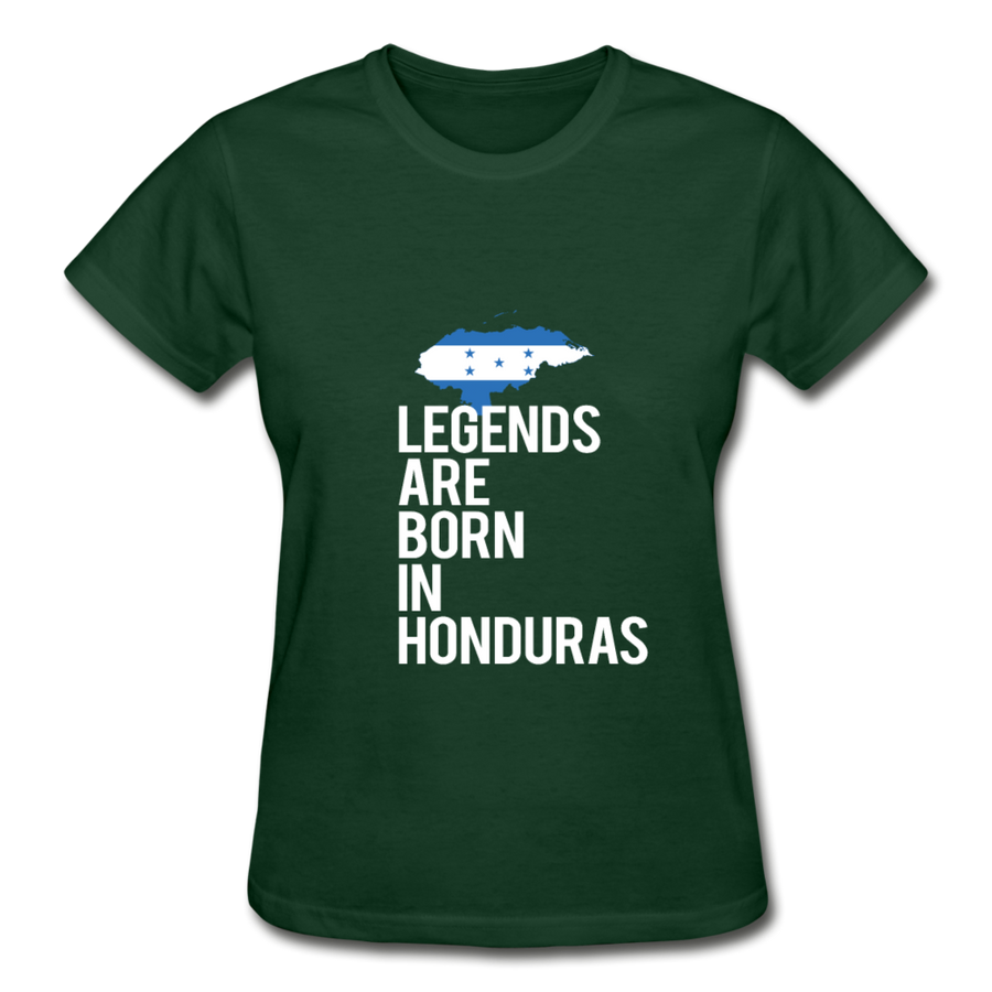 Legends are born in Honduras Gildan Ultra Cotton Ladies T-Shirt-Ultra Cotton Ladies T-Shirt | Gildan G200L-Teelime | shirts-hoodies-mugs