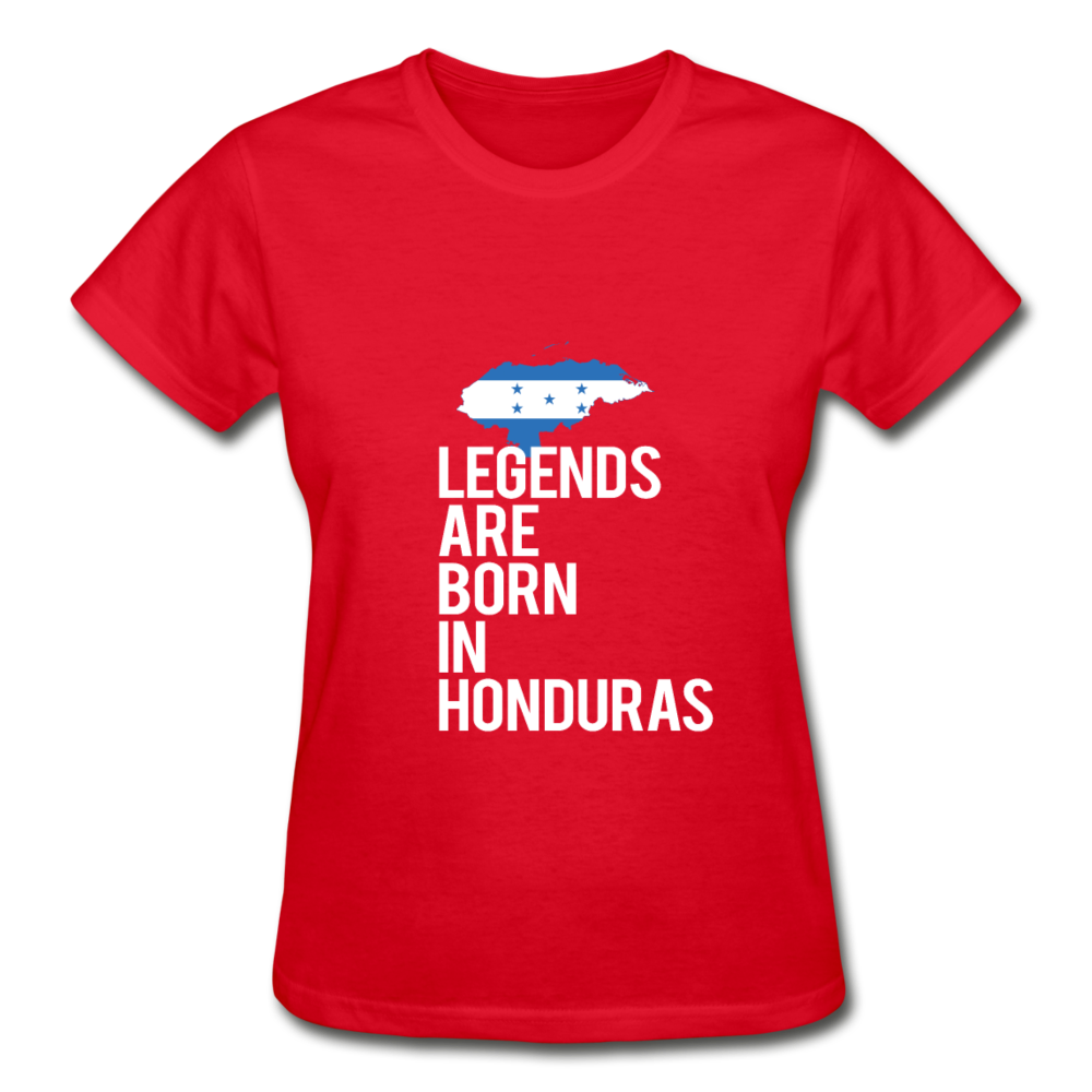 Legends are born in Honduras Gildan Ultra Cotton Ladies T-Shirt-Ultra Cotton Ladies T-Shirt | Gildan G200L-Teelime | shirts-hoodies-mugs