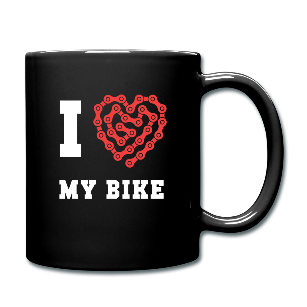 I Heart My Bike Full color Mug-Full Color Mug | BestSub B11Q-Teelime | shirts-hoodies-mugs