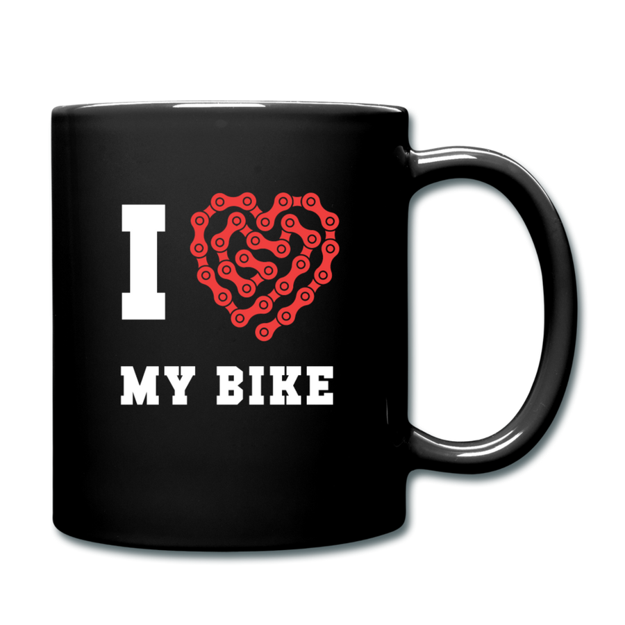 I Heart My Bike Full color Mug-Full Color Mug | BestSub B11Q-Teelime | shirts-hoodies-mugs