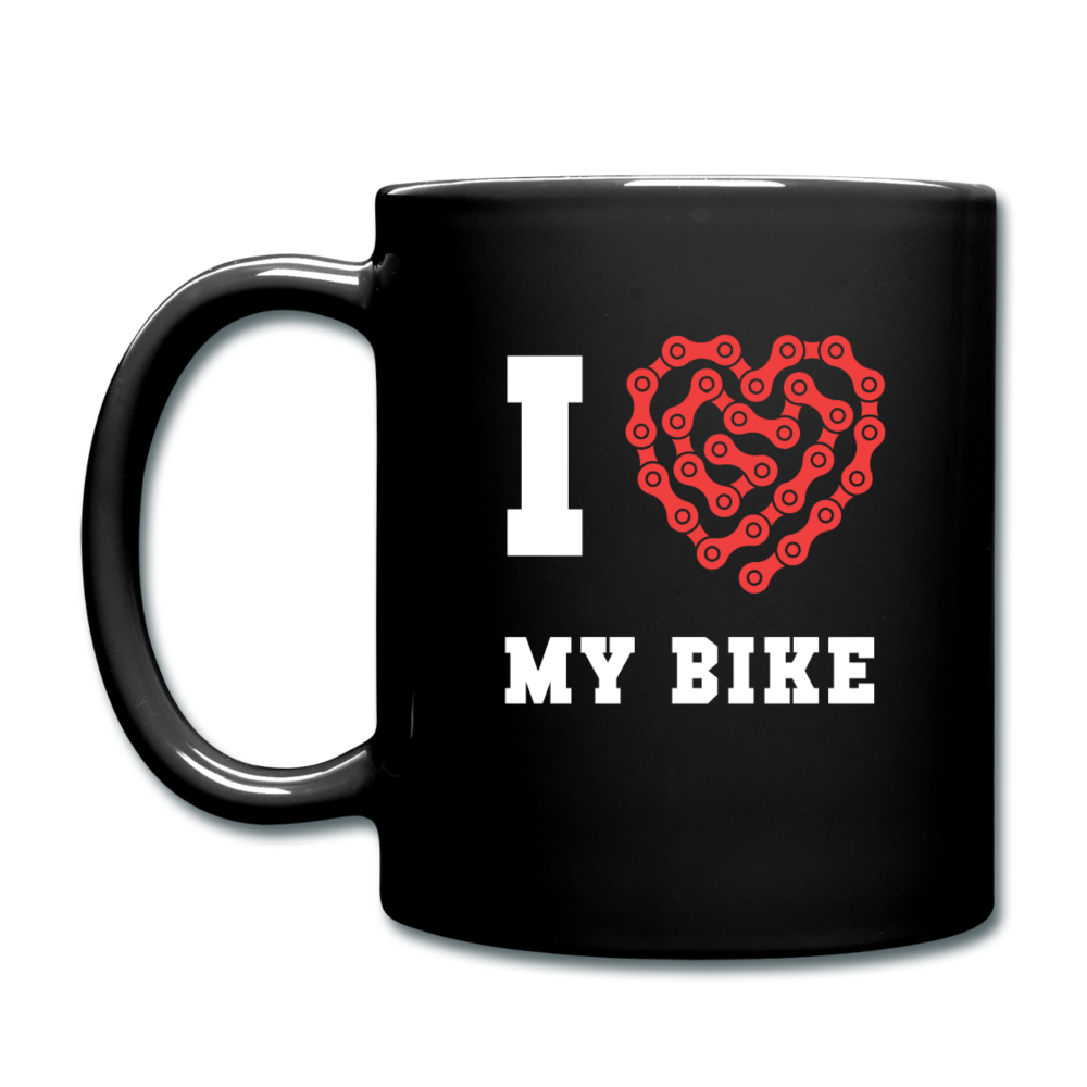 I Heart My Bike Full color Mug-Full Color Mug | BestSub B11Q-Teelime | shirts-hoodies-mugs