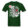 I love my German Shepherd more than people Unisex T-Shirt-Unisex Classic T-Shirt | Fruit of the Loom 3930-Teelime | shirts-hoodies-mugs