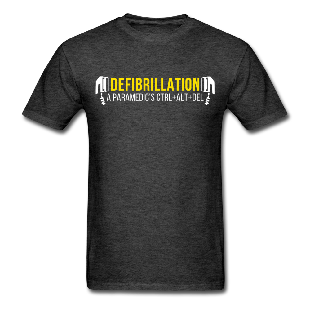 Defibrillation A Paramedic's CTRL + ALT + DEL Unisex T-Shirt-Unisex Classic T-Shirt | Fruit of the Loom 3930-Teelime | shirts-hoodies-mugs